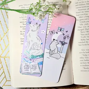 Quicksilver Inspired Dual-Sided Matte Cardstock Bookmark