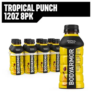 BODYARMOR Tropical Punch Electrolyte Sports Drink, 12 fl oz, 8 Pack Bottles