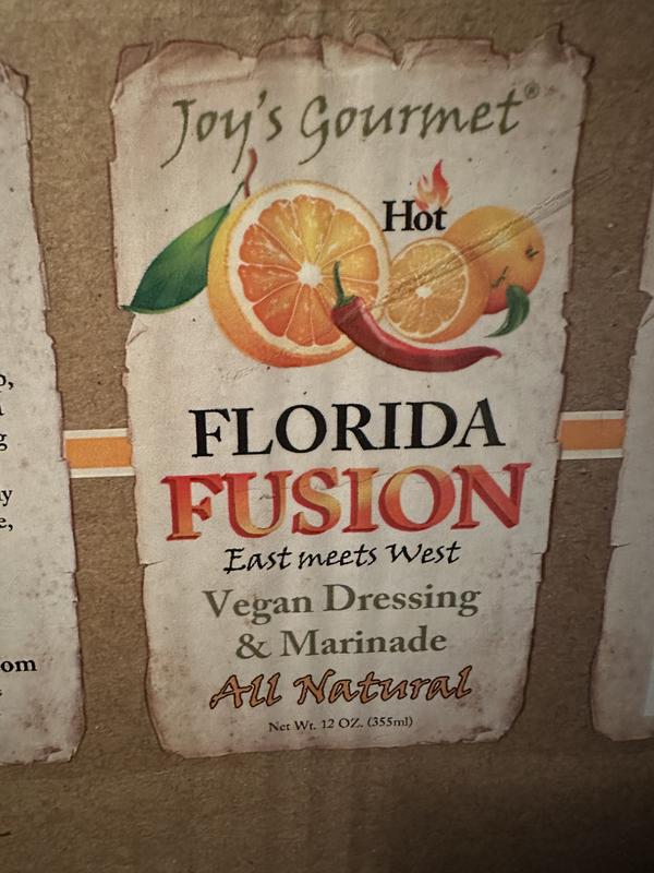 Florida Fusion Salad Dressing and Marinade 12oz Sauce