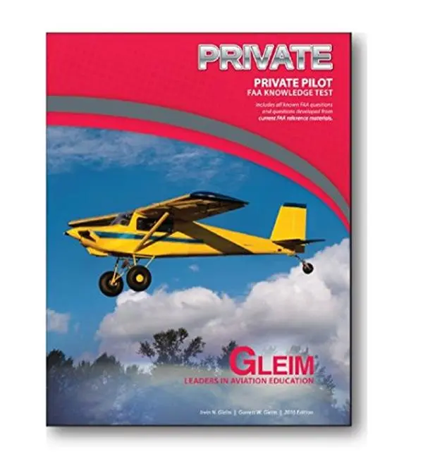 USED-Gleim Private Pilot FAA Knowledge Test Book - 2016 by Irvin N. Gleim (Paperback)