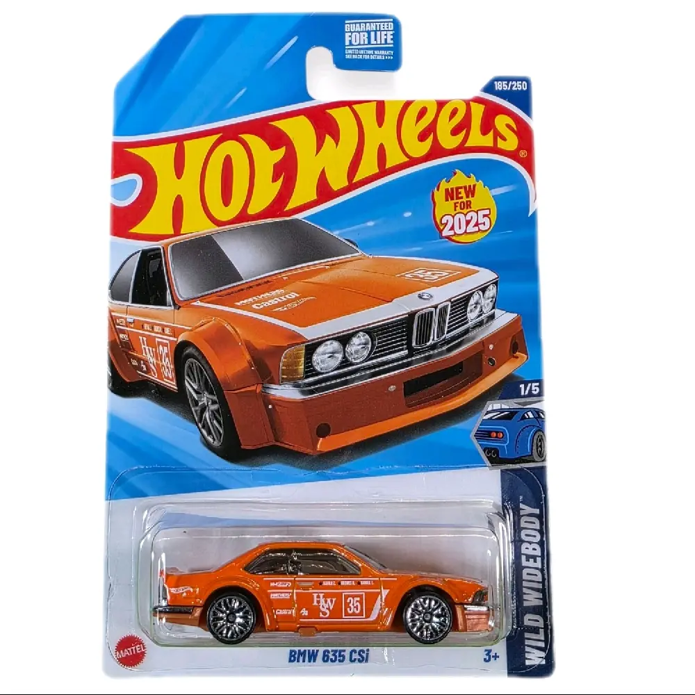 Hot Wheels Mainline 2025 - BMW 635 CSi (Wild Widebody)