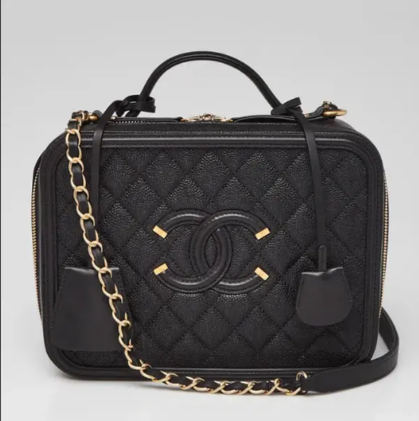 Pre-owned CHANEL vanity case