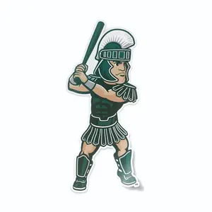 MSU Baseball Sparty Decal