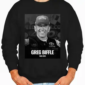 Greg Biffle NASCAR Sweatshirt, Vintage Racing Driver Crewneck, Retro Stock Car Pullover, Motorsport Fan Gift Shirt, biffle shirt