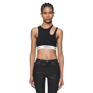 Rib Cut Out Bralette