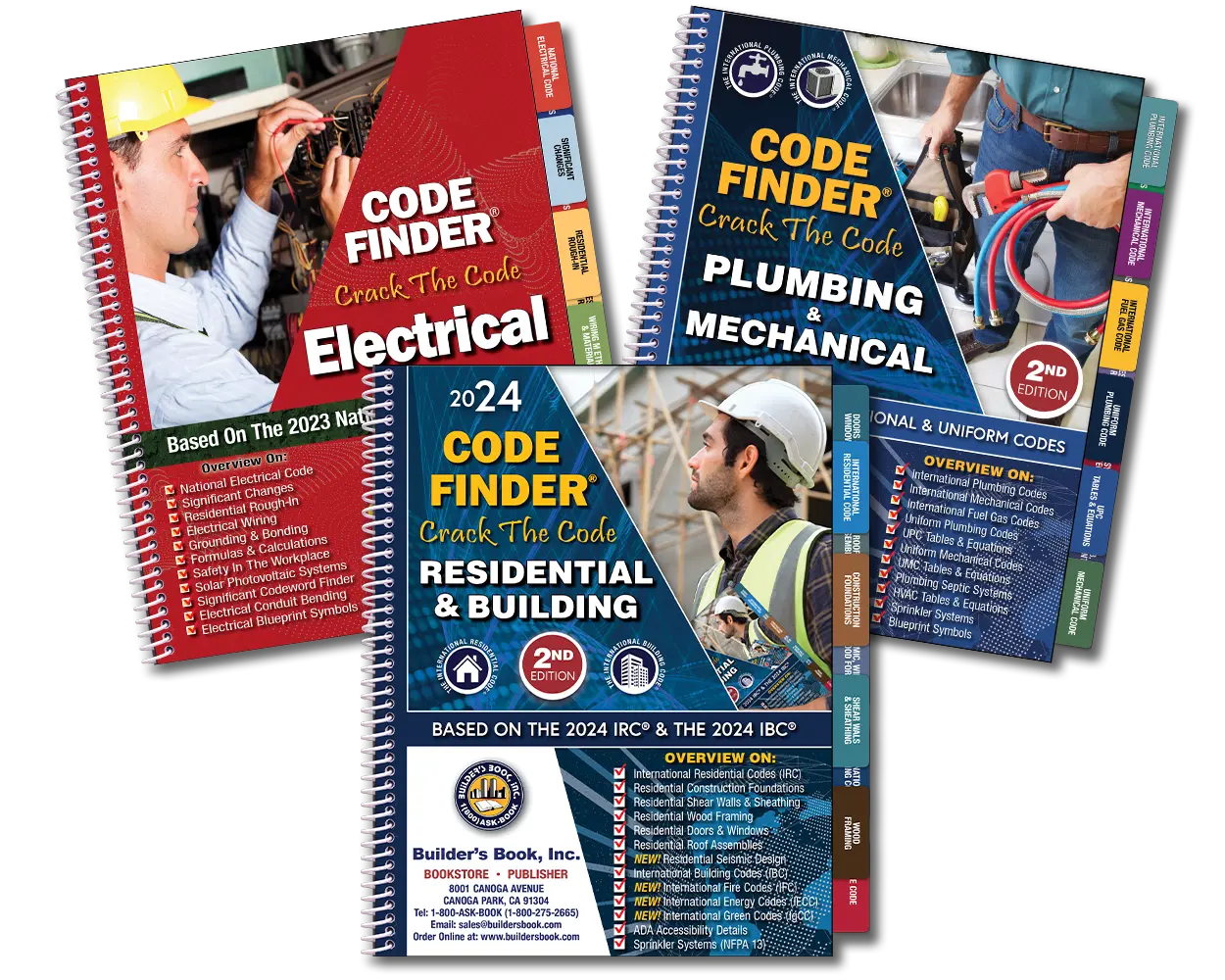 2024 Building, Electrical, & Plumbing Code Finder Combo