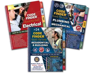 2024 Building, Electrical, & Plumbing Code Finder Combo