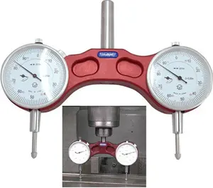 Edge Pro Tram System for Automotive & Motorcycle Use, 0.0005 Grad Calibration Gage, 1/2" Shank, Padded Case, Car Interior Accessory Mounts & Holders