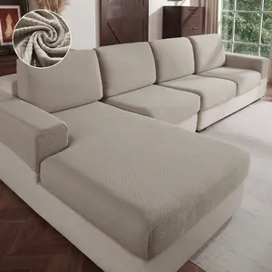 1pc All-Season Sofa Cover, Waterproof and Durable, Elastic and Non-Slip, Pet-Friendly, Modern Style for Living Room, Universal Fit