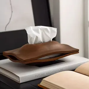 Modern Decorative Tissue Box Cover, Minimalist Tabletop Home Decor for Living Room
