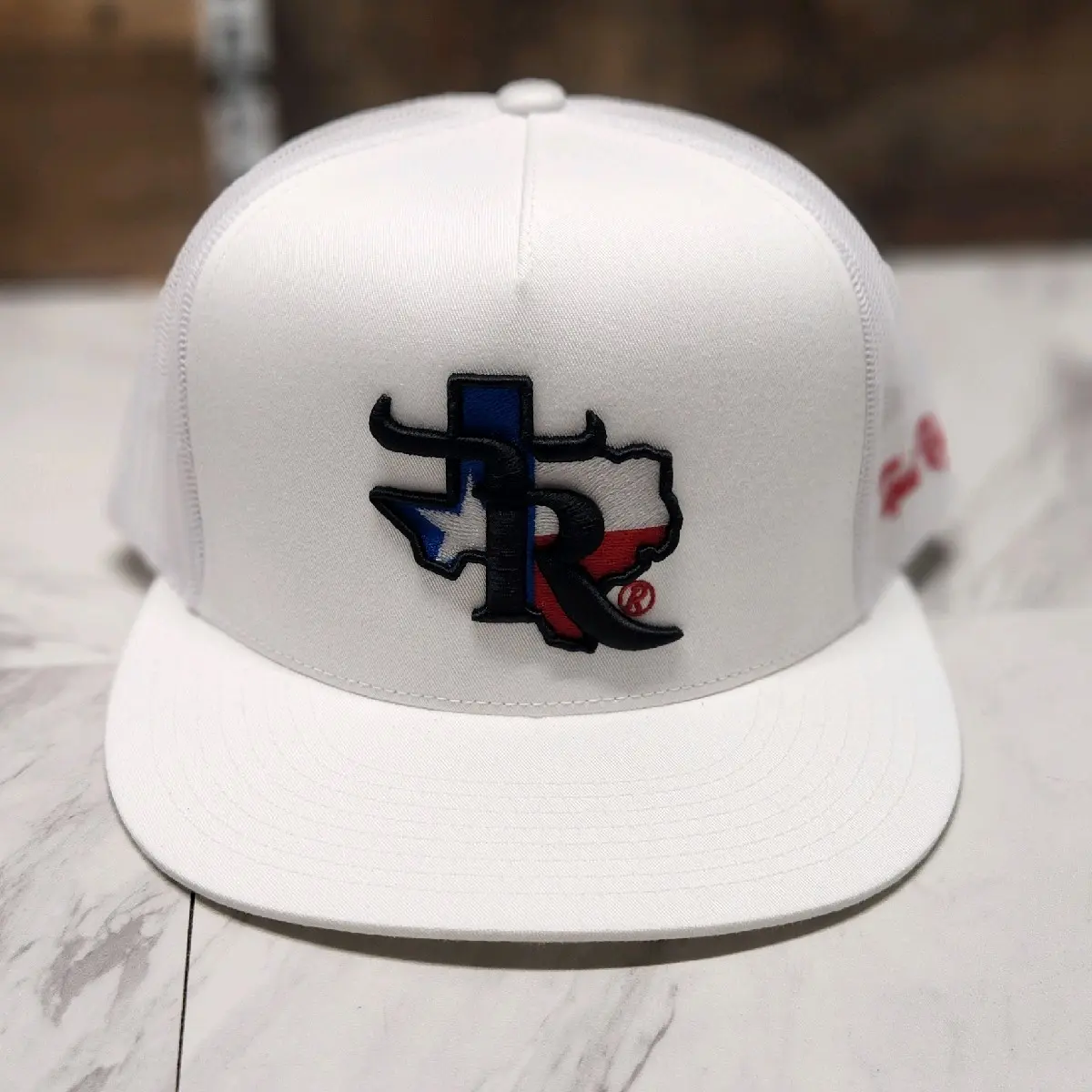 Texas Ranch Federal Cap -White /white