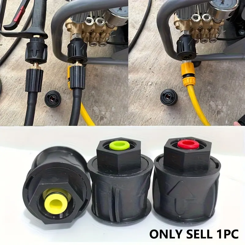 1pcs Pressure Washer Adapter M22 14mm Quick Connect Hose Connector for Karcher Lavor Nifisk AR Bosch Plastic
