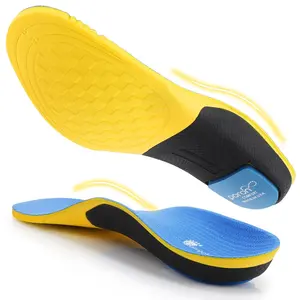 Arch Support Memory Foam Insoles, Shock Absorbing Insoles, Tpu Anti-Slip Shock Absorption Sports Shoe Pads, Heel Support Cushions for Comfort and Stability