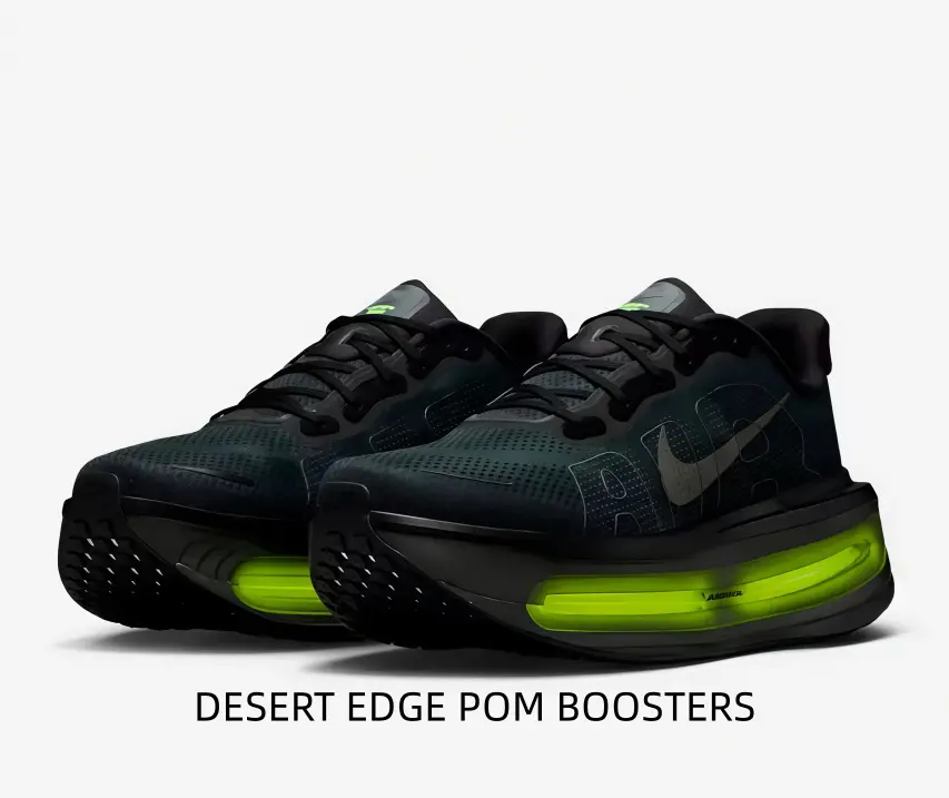 Monochrome Athletic Sneakers in Deep Teal with Electric Green Heel Unit – All-Day Comfort for Daily Walks, Weekend Trips & Light Training
