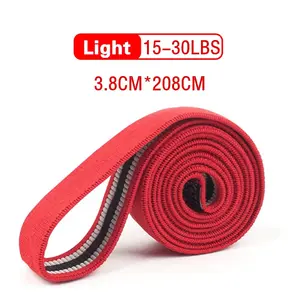Elastic Fabric Long Resistance Bands – Stretch Bands for Workout & Training | Multiple Resistance Levels