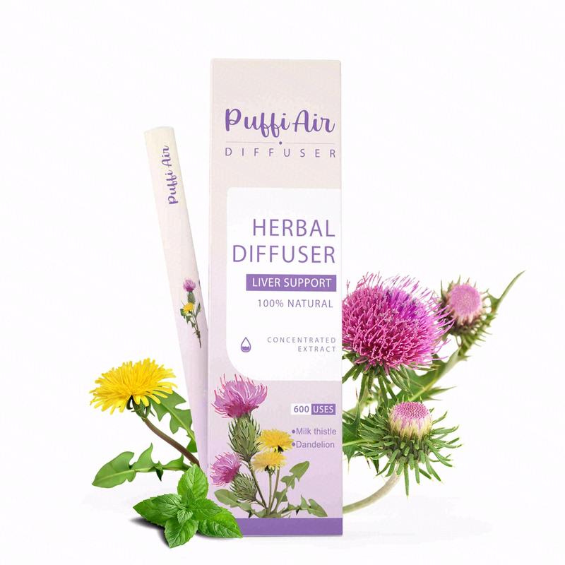 PuffiAir pure herbal for body health and tongue air freshing,herbal support pen relaxation diffusion stick Solution