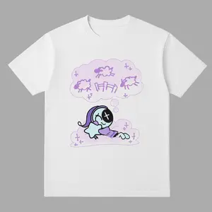 Dandy's World Astro Dreaming Graphic Tee - Heavy Cotton Unisex T-Shirt for Casual Streetwear and Everyday Wear, Soft Classic Fit Basic Shirt with High-Quality Durable Screen Print, Wholesale Bulk Ready