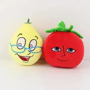 2026 new Ms.Lemons and Mr.Tomatos Plush Toy Pizza Tower Peppino Stuffed Dolls Fruits Vegetable Pepper Peluche Figure Kids Plushie Gifts