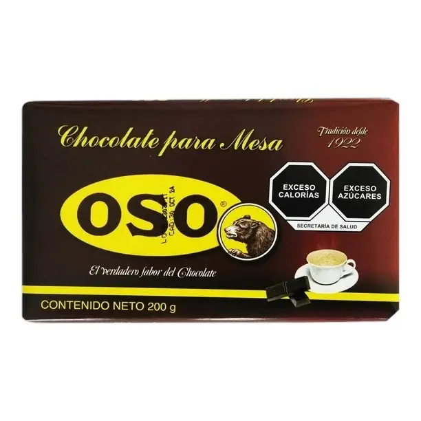 Chocolate Para Mesa Oso y Popular. Mexican favorites! Mexican Chocolate Bars perfect for hot chocolate and your favorite desserts!