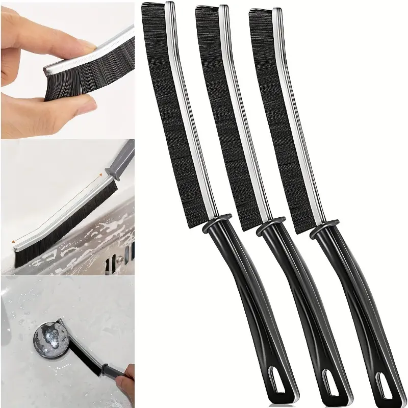 1pc Long strip gap brush, bathroom hard bristle cleaning brush, bathroom floor seam, Home Cleaning Tool, Household Cleaning Tool, Cleaning Supplies