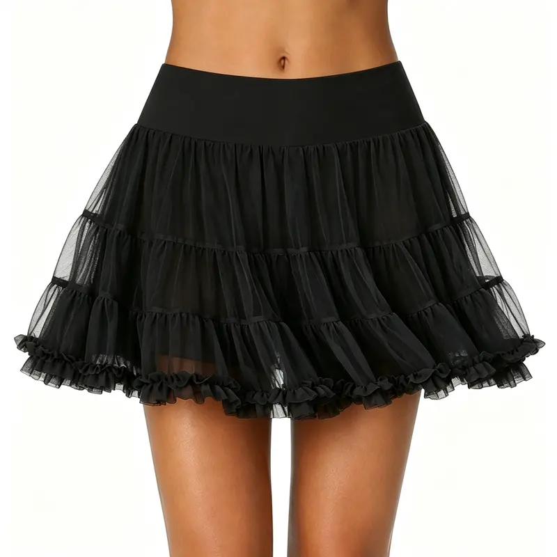 JOJOANS Tummy-Control Tennis Yoga Mini Skirt, High-Waisted Women's Yoga Pants, Golf Shorts, Mesh Double-Pocket Design, for Sports and Casual Wear