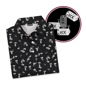 Getting Lucky- Funny Golf Polo Shirt, Get a Laugh with Humor Men's Polo, Sizes S-5XL