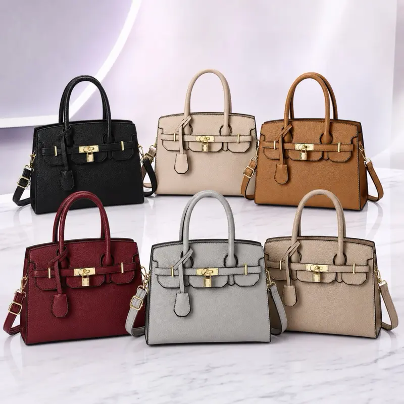 Textured Large Tote & Shoulder Bag