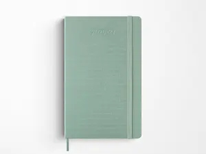 Moleskine 18 Month 2026-2027 Weekly Planner - Sage Green Hardcover