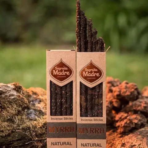All Natural Incense Sticks - 60-Min Long-Burning Aromatherapy Incense, Assorted Flavors Calm Relaxing Home Scent with Patchouli, Frankincense, Sandalwood, Myrrh, Copal, Rosemary, Citronella, Sage, Fruity & Floral Aromas for Home Care