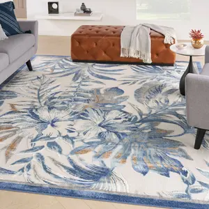 Nourison Pompeii Tropical Modern Indoor Area Rug - Durable Household Decorative Home Decor Rug, Decorative Rug