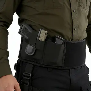 Breathable Neoprene Waist Holster for Concealed Carry, Casual Wear Concealment & Hidden Carry for Men, Fits Multiple Guns, Universal Handgun Belly Band Holster