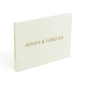 Wedding Video Invitation Linen Material Brochure