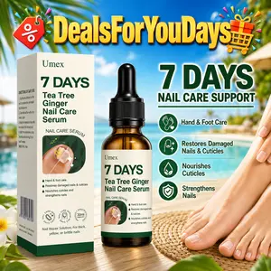 【Special effects】Umex Toenail Extra Strength Solution for Toenail or Fingernail, Triple ActionFormula for Remove  Repair and Renewal DamagedNails Smooth Daily Summervibes summerwins