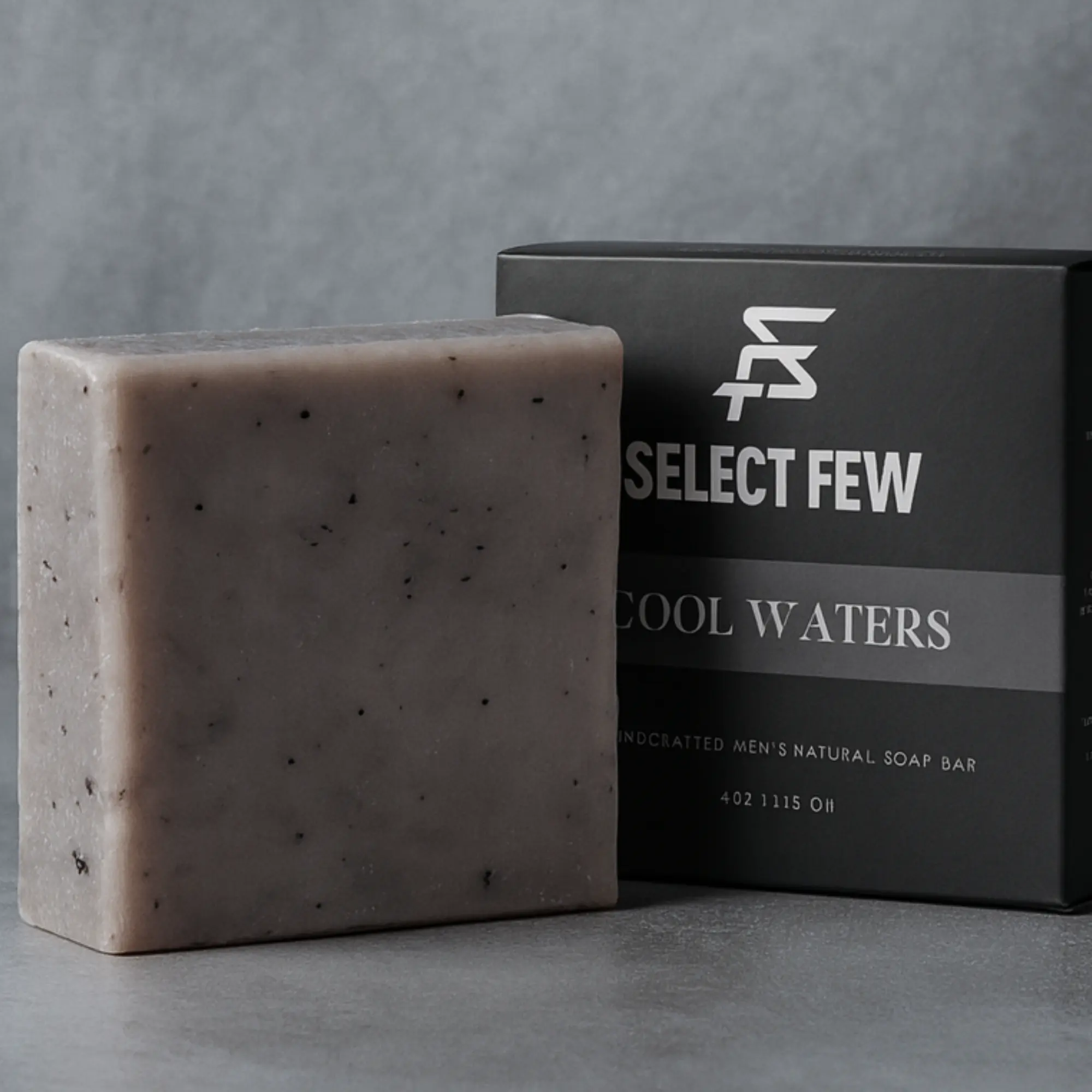 Cool Waters Men’s Soap Bar – Handmade Soap with Citrus, Amber & Woods – Hydrating Formula with Aloe Vera & Natural Oils – Fresh, Long-Lasting Scent