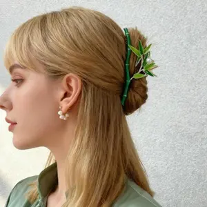 Elegant Hair Accessories for Women & Girls, Flower Design Hair Claw,Minimalist Headwear Suitable for Thick Hair, Fashion Hair Accessories for Party, Daily Clothing Decor