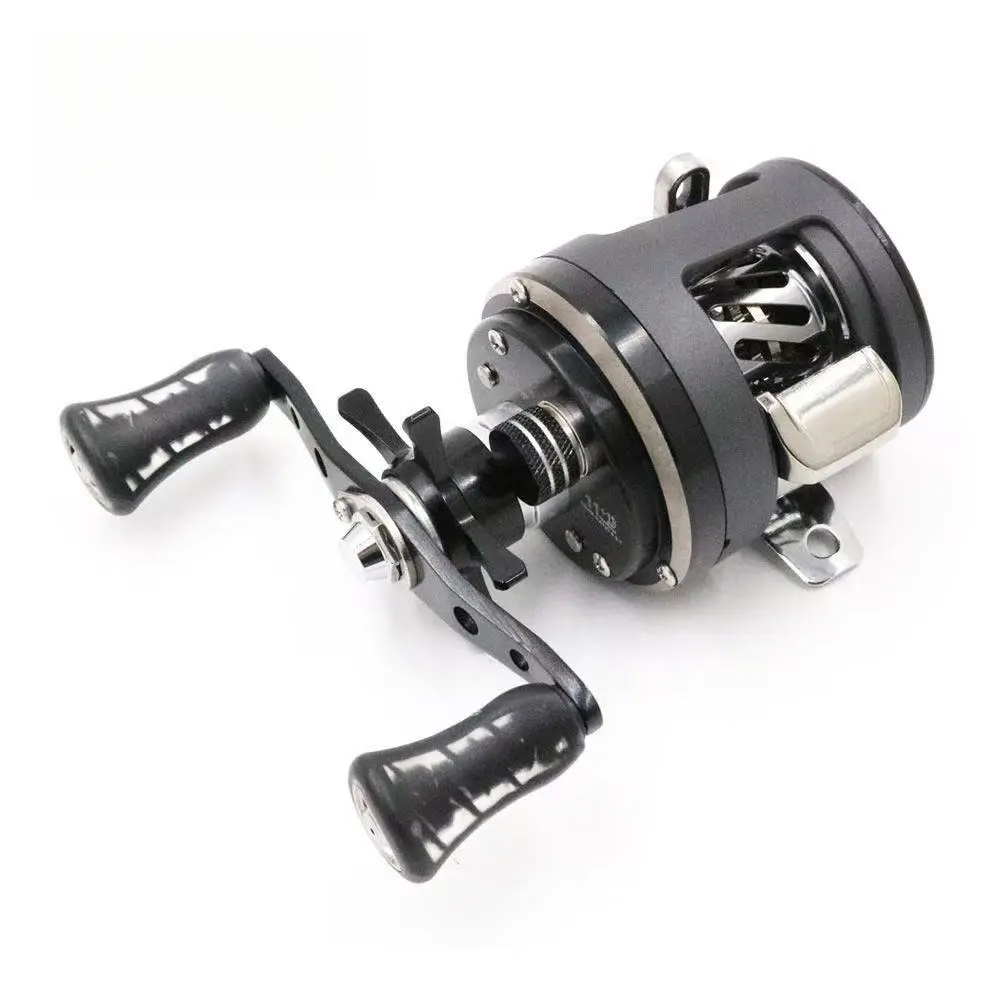 BKS BFS  Micro Stream Casting Baitcasting Reel, Long handle Lure Micro Universal Metal Fishing Reel, Small Baitcasting Reel outdoorfun