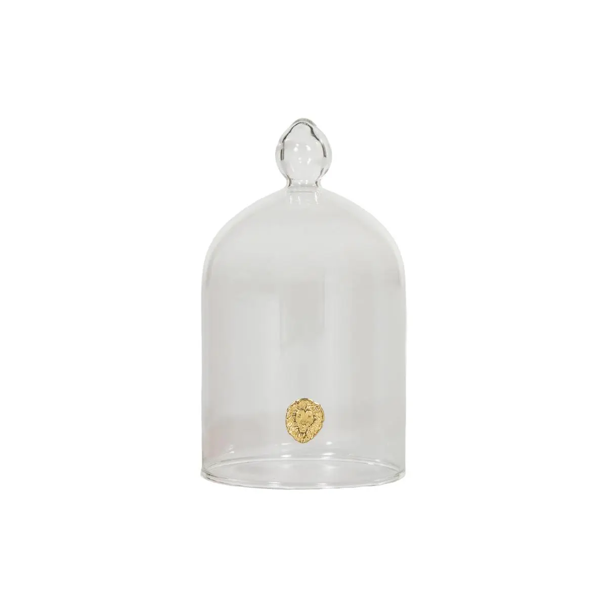 Glass Cloche – by Alice Lane Home Collection - Glass Dome Display Case for Home Decor, Centerpieces, Candles, Keepsakes & Collectibles – Elegant Decorative Cloche Dome for Table, Mantel, or Bookshelf