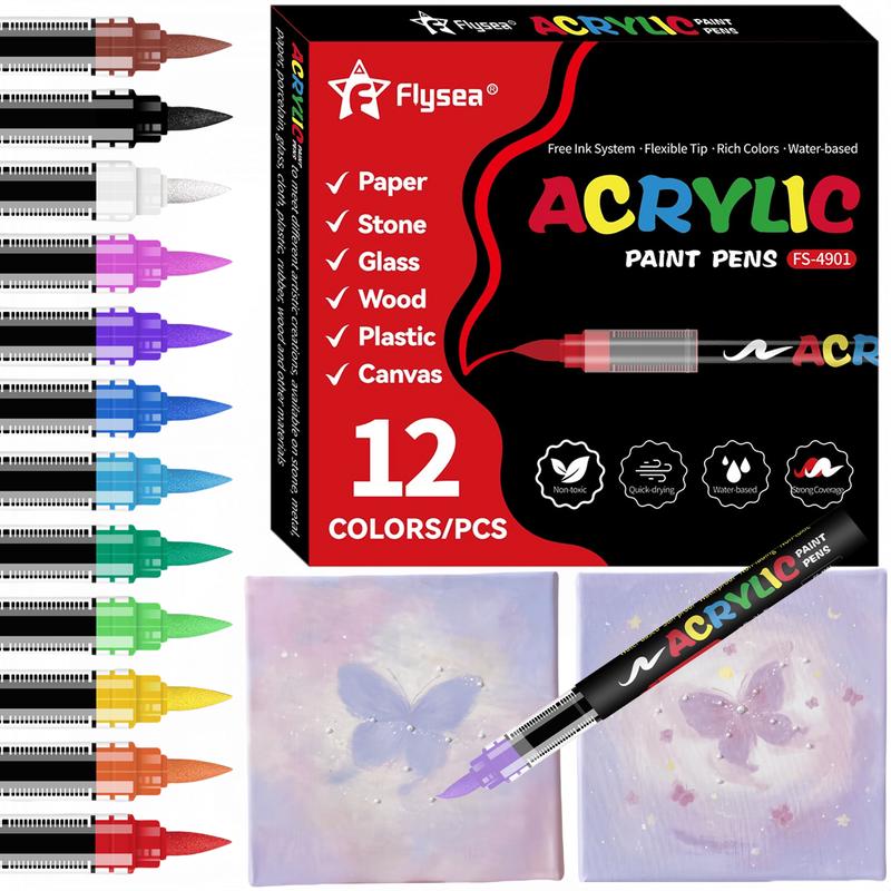 IS.120/168 Color Blendable Art Marker Pens,Multi-color Acrylic Markers Set,Quick-Drying Drawing Supplies Kit for Metal,Gssla,Ceramic,Diy clothing accessory and handmade,for Painting Drawing llustrations,for Birthday gift,Independence Day and Easter gift