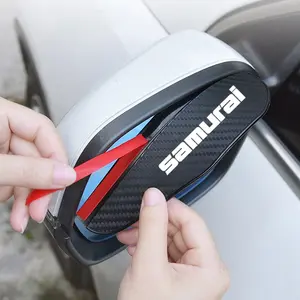Suitable for Suzuki Samurai Car Rearview Mirror Rain Cover, Automotive Accessories, Waterproof Eyebrow Protector, Durable Car Parts