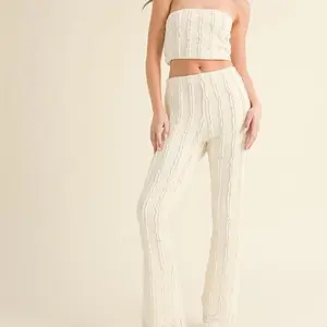 Cream Pant set