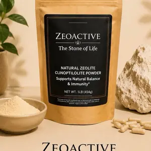 Zeoactive La Piedra de la Vida 1-LB - Detox natural Alkalizes, Strengthens Immune System - Snack