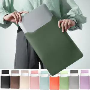 1 Piece Laptop PU Stand Inner Bag, Laptop inner bag，Durable Protective Case for Laptops, for Macbook Pro Air M4 M3 M2 M1 Samsung HP Lenovo ThinkPad Yoga Dell XPS ASUS Zenbook Acer Huawei Matebook Pouch Man Women 12.5 13 13.3 14 15 15.3 15.6 16 inch
