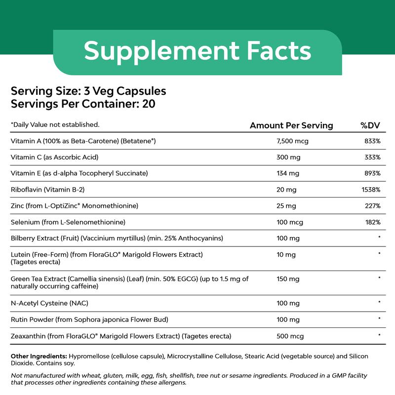 Eye Care Essence - Eye Vision Support Formula from Best in Nature | Herbal Formula