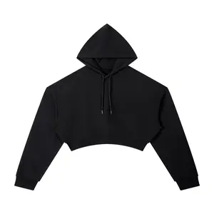Essential Cropped Hoodie