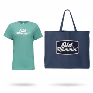 Old Mommin’ Tee + Jumbo Tote Bundle