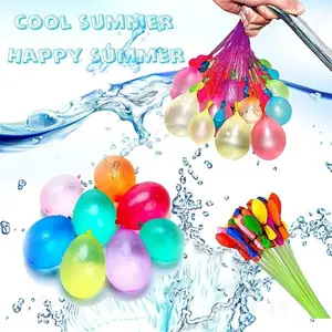 Fun Water Bomb Balls Summer Pool Party Polo Beach Outdoor Fast Fill Water Ball Toy, 999pcs/777pcs/555pcs/333pcs/111pcs Multiple Quantities Available