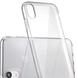 Clear Silicone Case for iPhone XR - Thick Edges for Protection