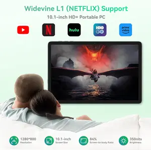 2026 Tablet Android 16, 10 Inch Tablet with Keyboard Mouse Stylus, 24GB+256GB/2TB TF, Widevine L1/Octa-Core/8MP AI Camera/1080P/5G WiFi/OTG/GPS/Bluetooth 5.0/Face Unlock/Gaming/4 Years Warranty Audio Cellphone Smartphone Touchscreen Streaming Expandable