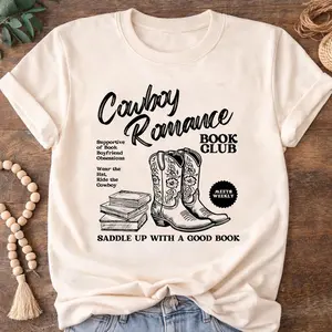 Cowboy Romance Chestnut Springs Shirt, Retro Western Shirt, Book Lover Shirt, Country Bookish Shirt