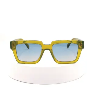 Unisex Fluorite Breathe by Brandon Eco-Conscious Acetate Sunglasses, Optical Class 1 Nylon Lenses, 100% UVA/UVB Protection